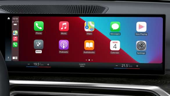 Smartphone integratie BMW 4 Serie Cabrio G23 Smartphone integratie BMW 4 Serie Cabrio G23 Control Display interieur