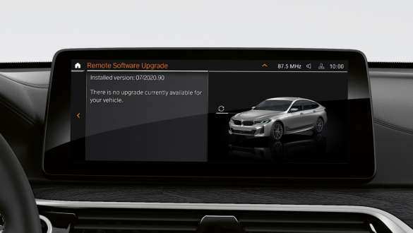 Remote Software Upgrade BMW 6 Serie Gran Turismo G32 Remote Software Upgrade BMW 6 Serie Gran Turismo G32 interieur
