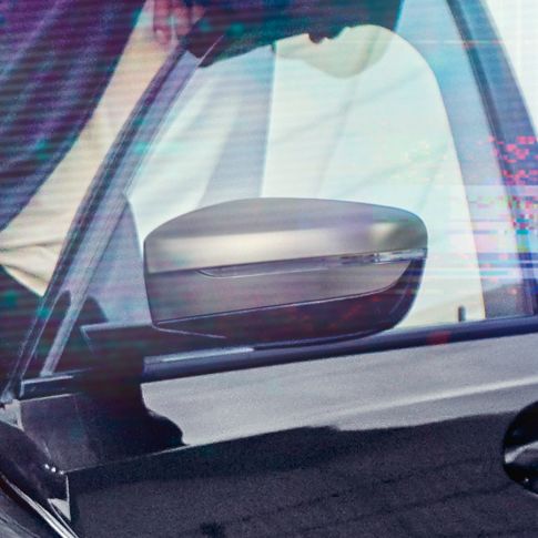 Spiegelkappen BMW M340i xDrive Sedan Spiegelkappen BMW M340i xDrive Sedan G20 Saphir Schwarz metallic close-up