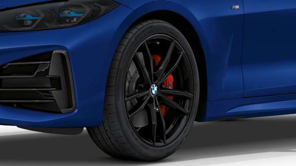 M Sportremsysteem BMW M440i xDrive Cabrio G23 M Sportremsysteem BMW M440i xDrive Cabrio G23 detail lichtmetalen wielen