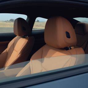 Sportstoelen BMW M440i xDrive Coupé G22 BMW M440i xDrive Coupé Arctic Race Blue metallic G22 interieur sportstoelen