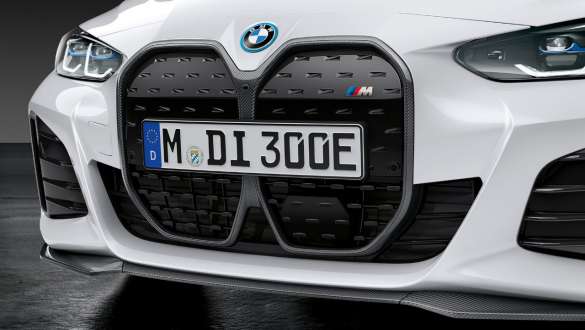 M Performance omlijsting nierengrille Carbon BMW i4 M50 G26 M Performance omlijsting nierengrille Carbon BMW i4 M50 G26