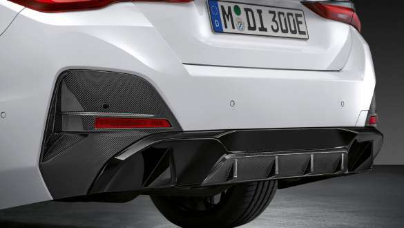 M Performance achterdiffusor Carbon BMW i4 M50 G26 M Performance achterdiffusor Carbon BMW i4 M50 G26