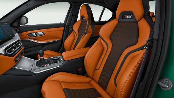 M Sportstoelen BMW M3 Sedan G80 BMW M3 Sedan G80 M Sportstoelen interieur