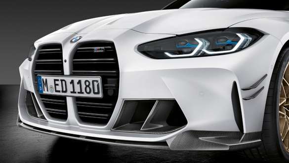 M Performance frontsplitter Carbon BMW M3 Sedan G80 BMW M3 Sedan G80 M Performance frontsplitter Carbon close-up