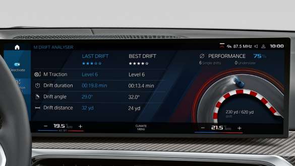 M Drive Professional BMW M3 Sedan G80 BMW M3 Sedan G80 M Drive Professional Control Display interieur