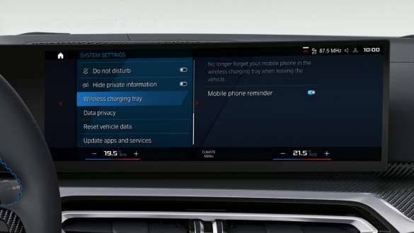 Comfort telefoonvoorbereiding met Wireless Charging BMW M4 Cabrio modellen G83 G23 BMW M4 Cabrio modellen G83 G23 Comfort telefoonvoorbereiding met Wireless Charging