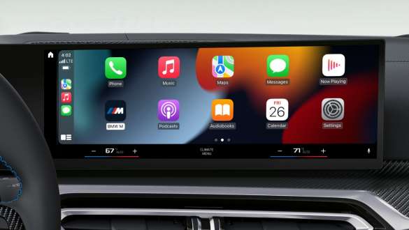 Smartphone Integratie BMW M4 Cabrio modellen G83 G23 BMW M4 Cabrio modellen G83 G23 Smartphone Integratie