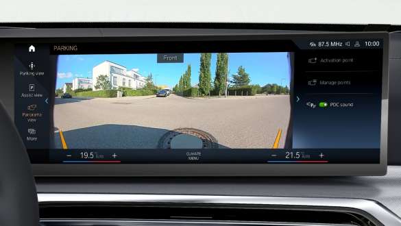 Parking Assistant Plus BMW M440i xDrive Gran Coupé G26 Parking Assistant Plus BMW M440i xDrive Gran Coupé G26 interieur Control Display