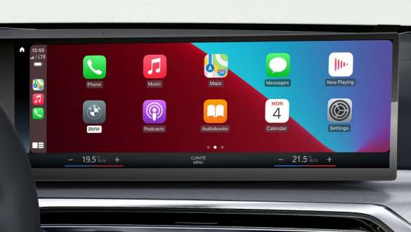 Smartphone Integratie Apple CarPlay Android Auto BMW M440i xDrive Gran Coupé G26 Smartphone Integratie Apple CarPlay Android Auto BMW M440i xDrive Gran Coupé G26 Interieur Control Display