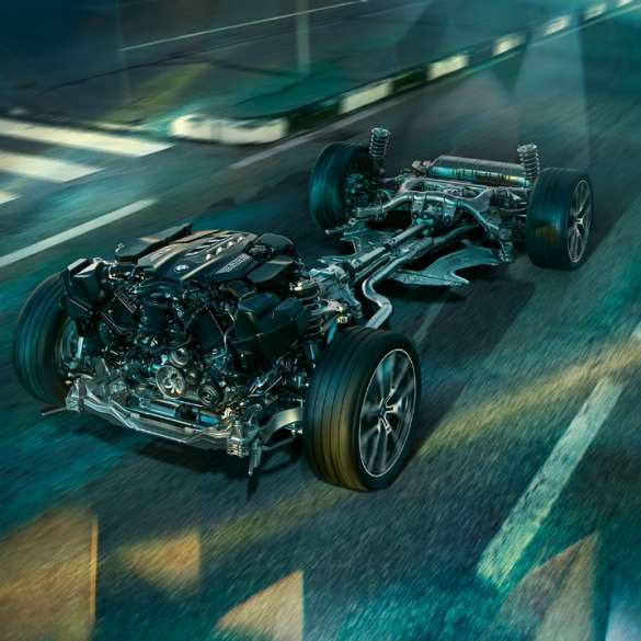 Adaptief M onderstel Professional BMW M850i xDrive Gran Coupé, adaptief M onderstel Professional