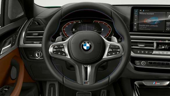 Variable Sport Steering BMW X3 M40i M40d G01 LCI facelift BMW X3 M40i M40d G01 LCI facelift Variable Sport Steering cockpit met leder bekleed M Sportstuurwiel