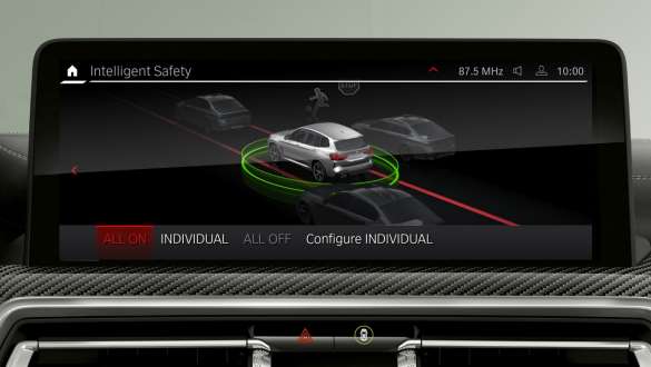 Driving Assistant Professional BMW X3 M modellen F97 G01 LCI facelift BMW X3 M modellen F97 G01 LCI facelift Driving Assistant Professional Control Display