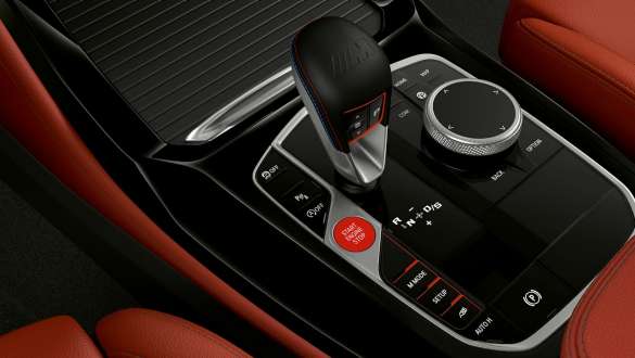 8-traps M Steptronic transmissie BMW X3 M F97 LCI BMW X3 M F97 LCI facelift 8-traps M Steptronic Sport transmissie met Drivelogic M transmissie interieur
