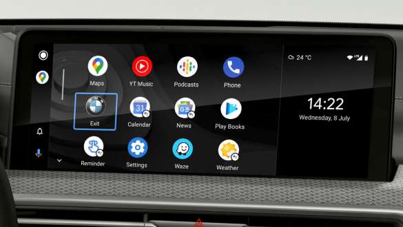 Smartphone Integratie BMW X4 M modellen F98 G02 LCI BMW X4 M modellen F98 G02 LCI facelift Smartphone Integratie Control Display