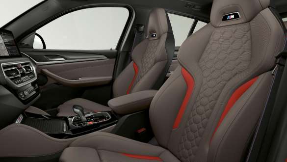 M Sportstoelen BMW X4 M F98 LCI facelift BMW X4 M F98 LCI facelift M Sportstoelen interieur