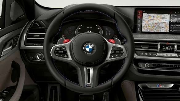 M Servotronic BMW X4 M F98 LCI facelift BMW X4 M F98 LCI facelift M Servotronic cockpit