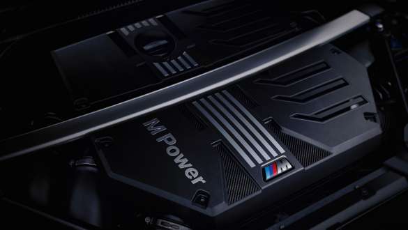 BMW M TwinPower Turbo benzinemotor BMW X4 M F98 LCI facelift BMW M TwinPower Turbo 6-cilinder-in-lijn benzinemotor BMW X4 M F98 LCI close-up