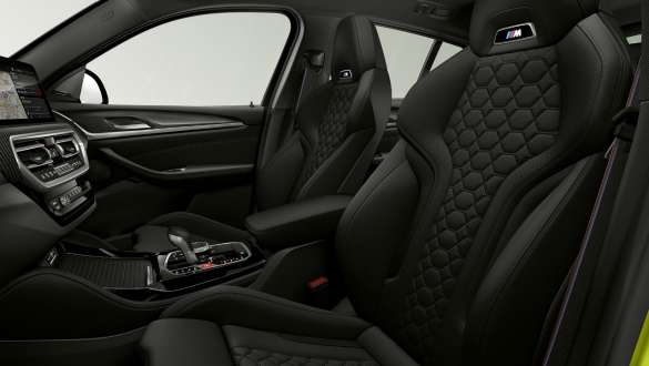 M Sportstoelen BMW X4 M Competition F98 LCI facelift BMW X4 M Competition F98 LCI facelift M Sportstoelen interieur