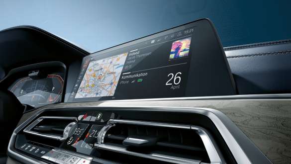 BMW X7 M model met BMW Live Cockpit Professional G07 BMW X7 M model met BMW Live Cockpit Professional G07