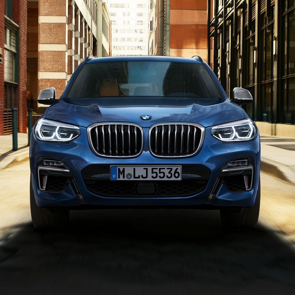 BMW X3 M40i, vooraanzicht BMW X3 M40i, vooraanzicht