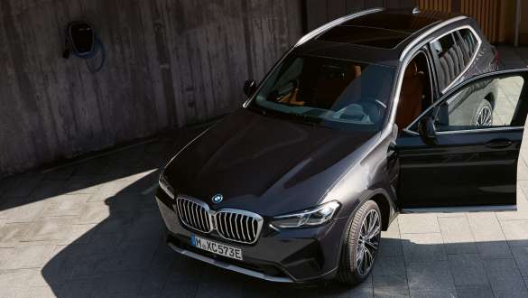 Plug-in Hybride technologie BMW X3 xDrive30e G01 Sophistograu Plug-in Hybride technologie BMW X3 xDrive30e G01 Sophistograu driekwart vooraanzicht