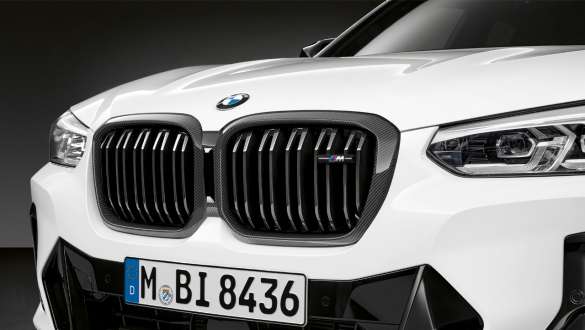 BMW X4 SUV G02 M Performance omlijsting nierengrille Carbon BMW X4 SUV G02 M Performance omlijsting nierengrille Carbon
