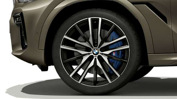 22 inch lichtmetalen M wielen Dubbelspaak styling 742 M Jet Black (acher breder) BMW X6 G06 22 inch lichtmetalen M wielen Dubbelspaak styling 742 M Jet Black (acher breder) BMW X6 G06