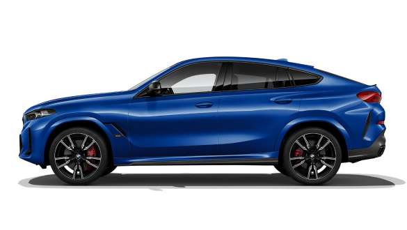Zijaanzicht BMW X6 G06 LCI BMW X6 G06 LCI zijaanzicht