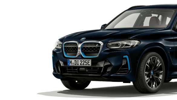 Vooraanzicht BMW iX3 G08 BMW iX3 G08 vooraanzicht