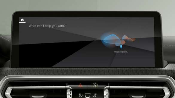 BMW Intelligent Personal Assistant BMW iX3 G08 BMW Intelligent Personal Assistant BMW iX3 G08 Control Display interieur