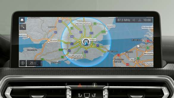Connected Charging BMW iX3 G08 Connected Charging BMW iX3 G08 Control Display interieur