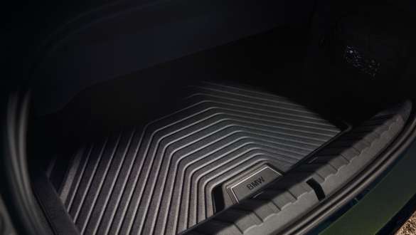 BMW voorgevormde bagageruimtemat BMW lente- en zomeraccessoires BMW voorgevormde bagageruimtemat