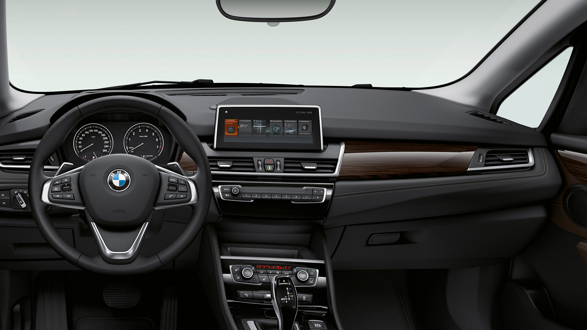 Cockpit BMW 2 Serie Active Tourer Model Luxury Line Cockpit BMW 2 Serie Active Tourer Model Luxury Line 225i xDrive F45