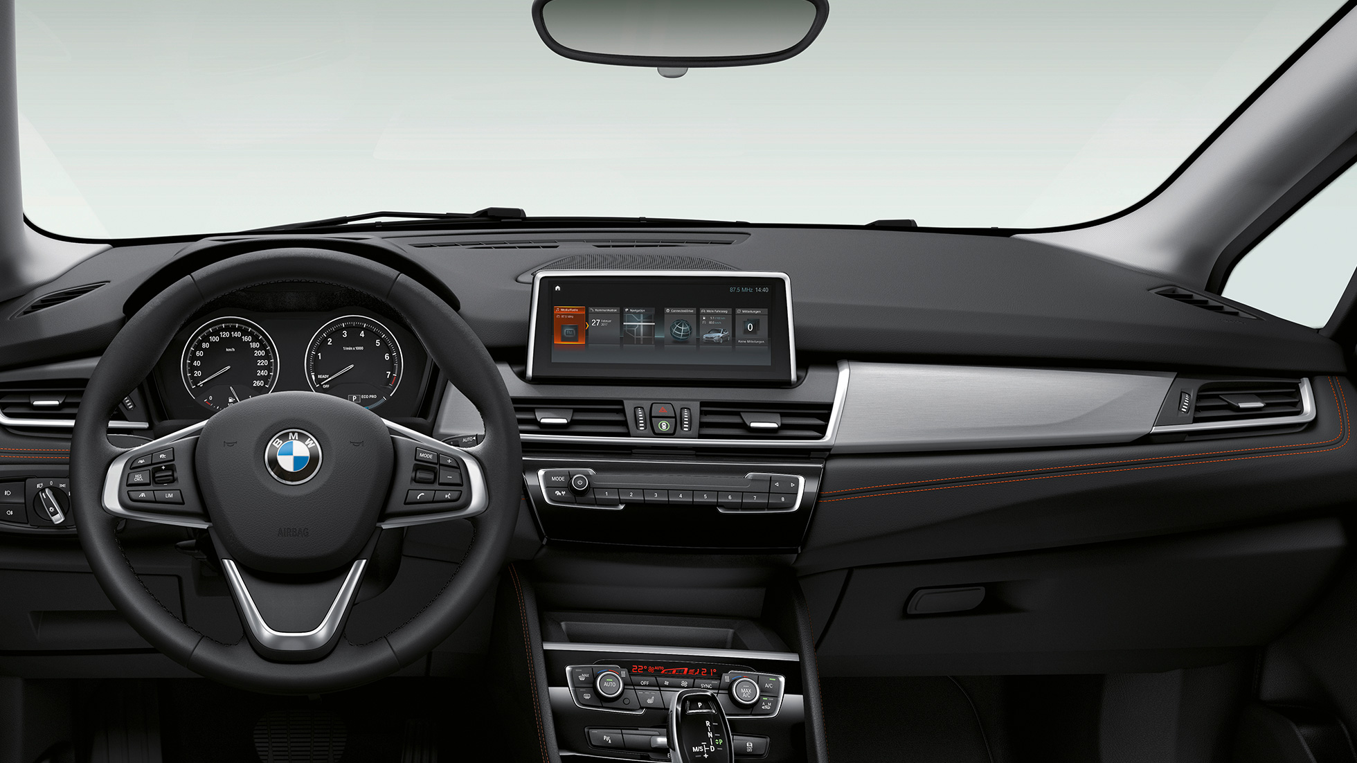 Cockpit BMW 2 Serie Active Tourer Model Sport Line Cockpit BMW 2 Serie Active Tourer Model Sport Line 220i F45