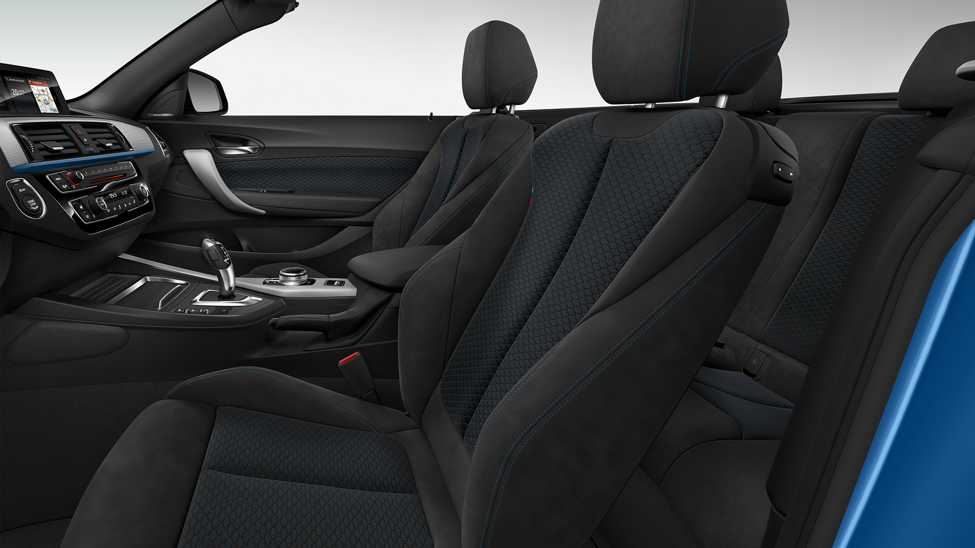 BMW 2 Serie Cabrio, Model M Sport interieur BMW 2 Serie Cabrio, Model M Sport interieur