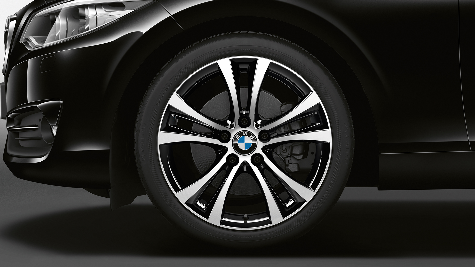 BMW 2 Serie Coupé, Model Sport Line wielen BMW 2 Serie Coupé, Model Sport Line wielen