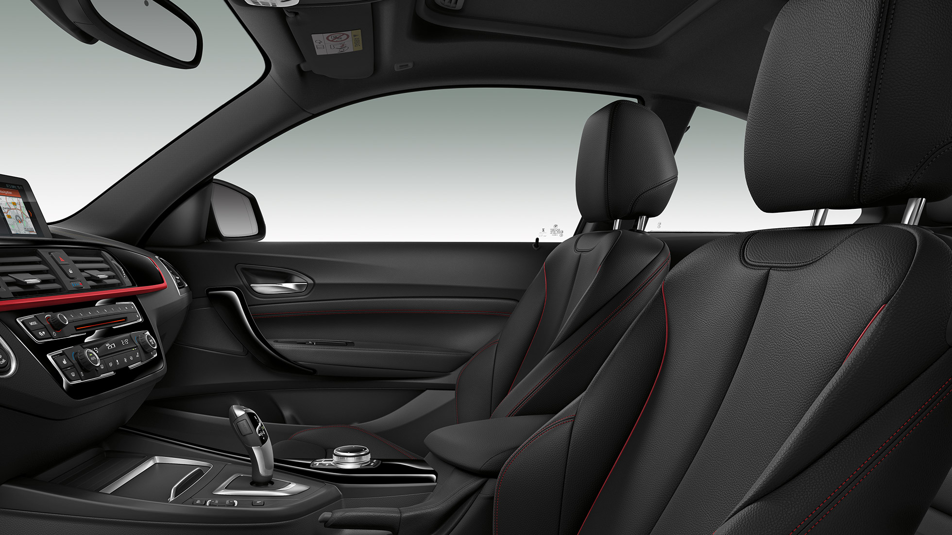 BMW 2 Serie Coupé, Model Sport Line interieur BMW 2 Serie Coupé, Model Sport Line interieur