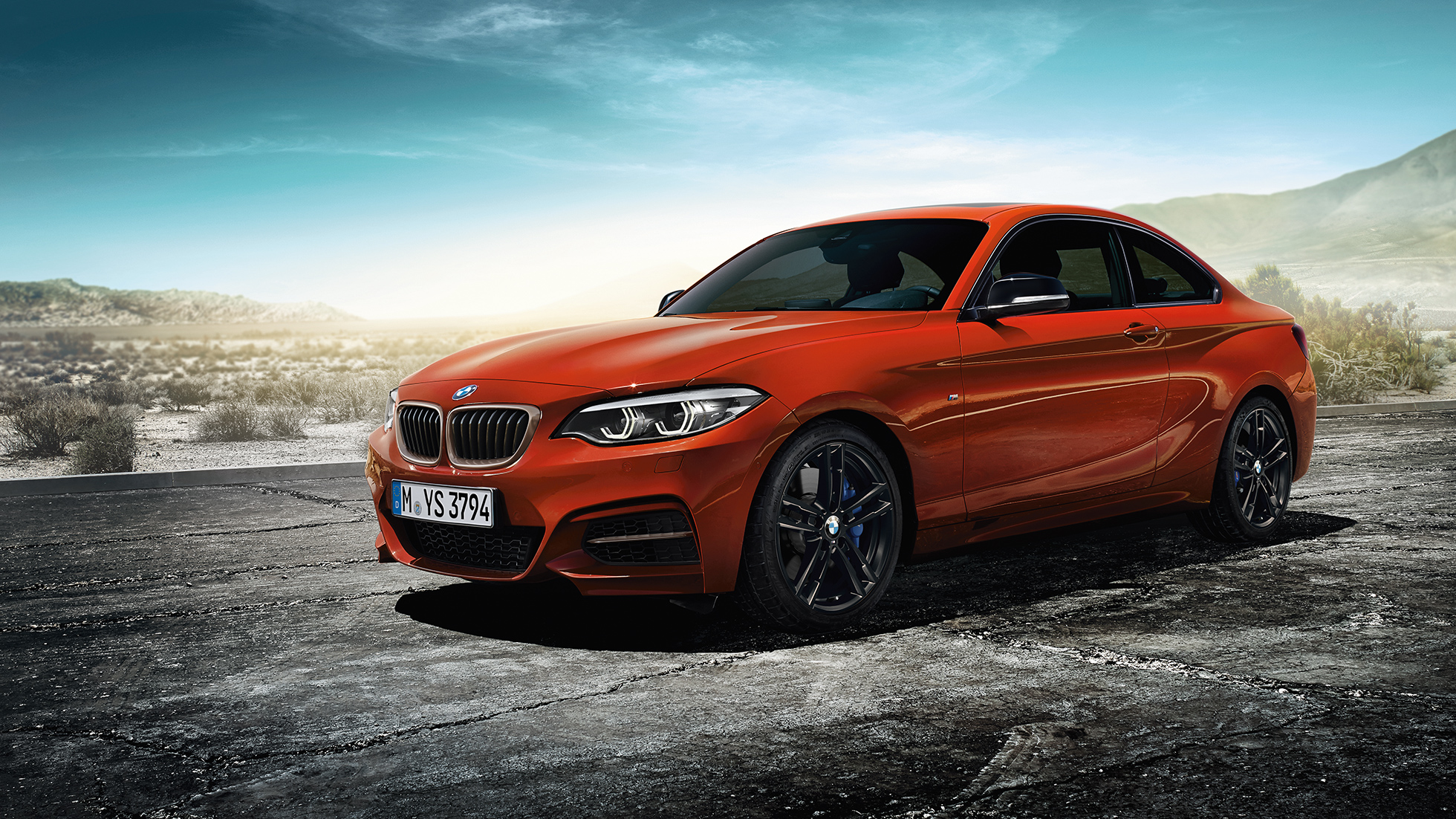 BMW 2 Serie Coupé, vooraanzicht BMW 2 Serie Coupé, vooraanzicht