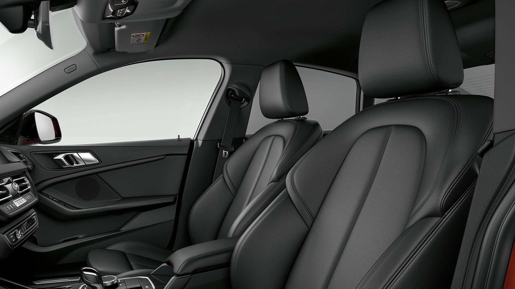 Sportstoelen Anthrazit BMW 2 Serie Gran Coupé Model Sport Line Sportstoelen Anthrazit BMW 2 Serie Gran Coupé Model Sport Line Melbourne Rot F44 interieur