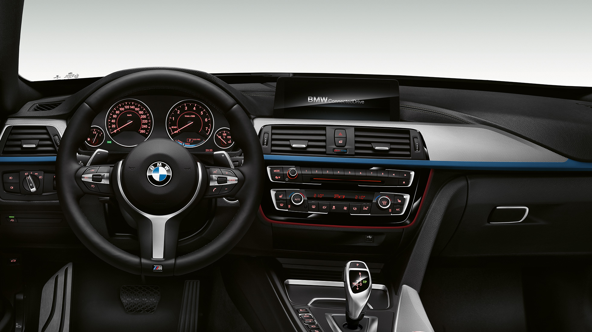 BMW 3 Serie Gran Turismo, Model M Sport cockpit BMW 3 Serie Gran Turismo, Model M Sport cockpit