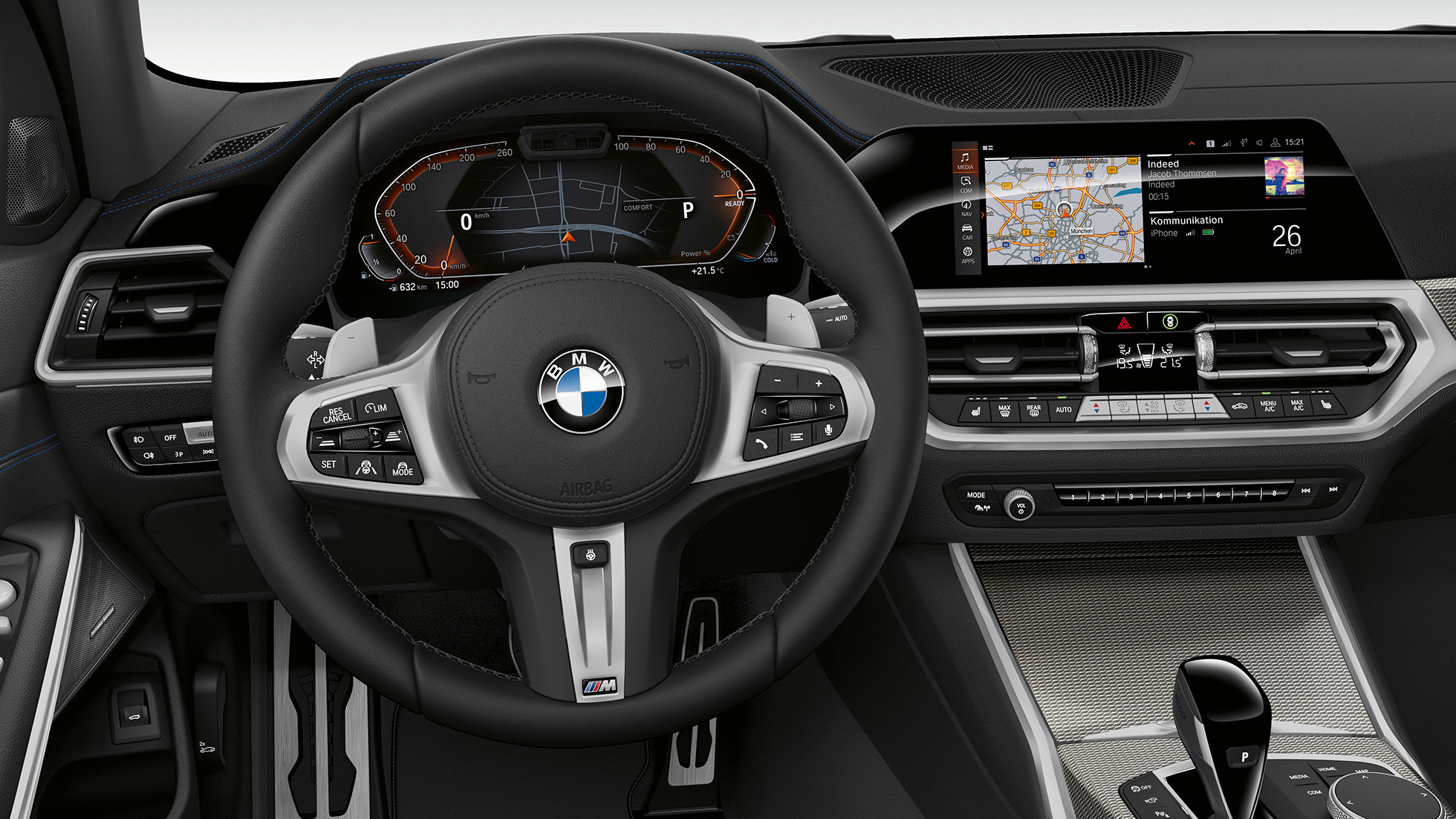Model Sport Line cockpit BMW 3 Serie Touring, Model Sport Line cockpit