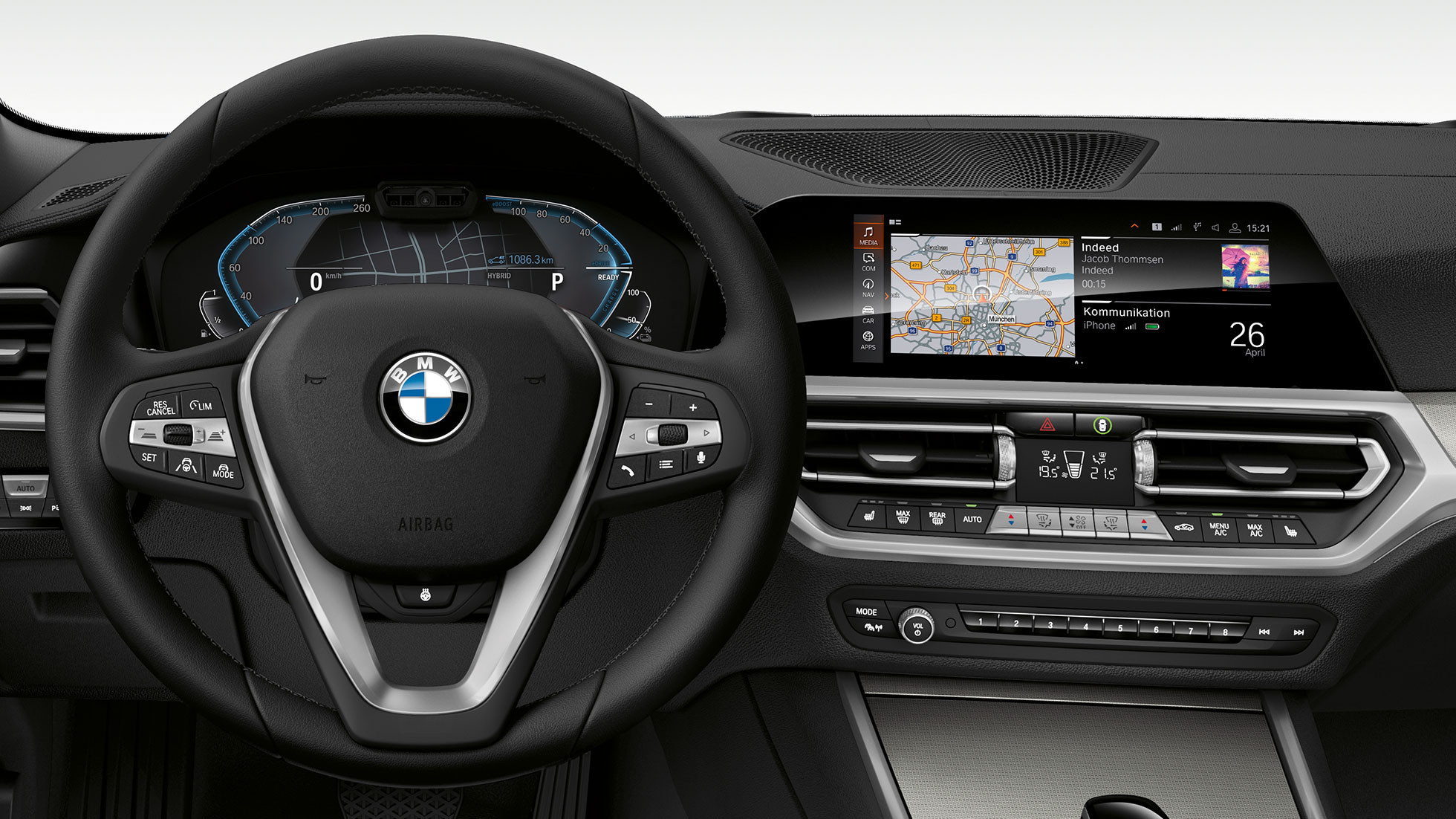 Altijd zicht op de autostatus met de BMW Connected App. Altijd zicht op de autostatus met de BMW Connected App.