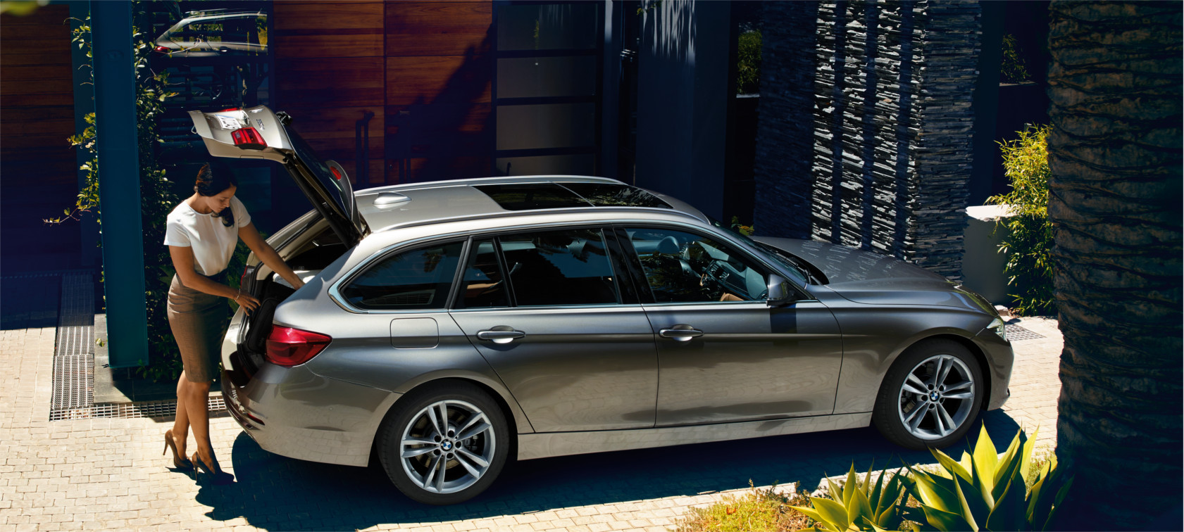 De BMW 3 Serie Touring. De BMW 3 Serie Touring.