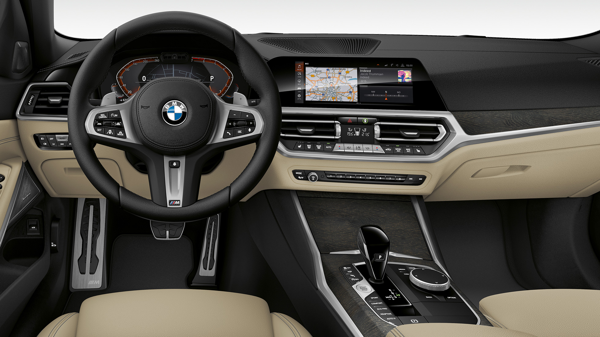 Model M Sport cockpit BMW 3 Serie Touring, Model M Sport cockpit