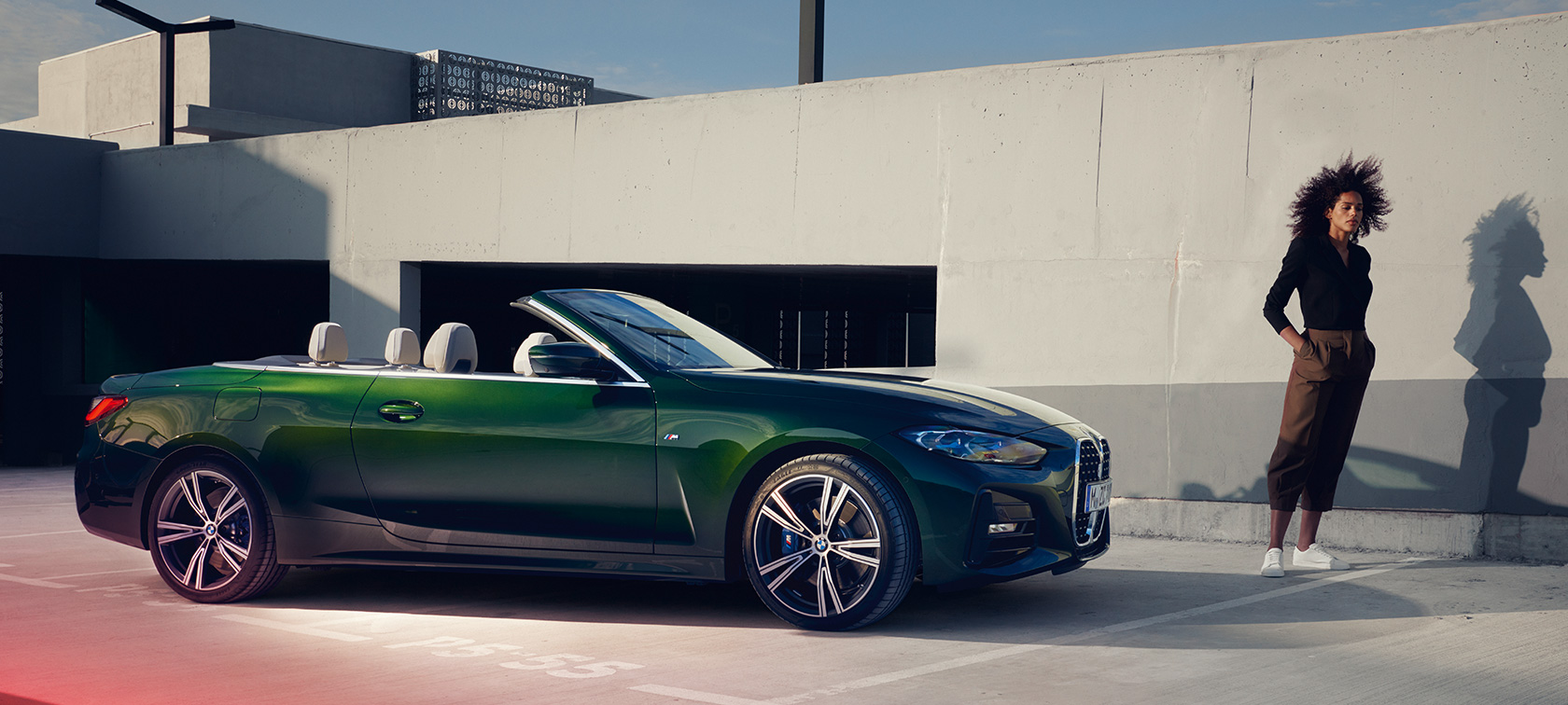 BMW 4 Serie Cabrio G23 BMW 4 Serie Cabrio G23 Sanremo Green metallic