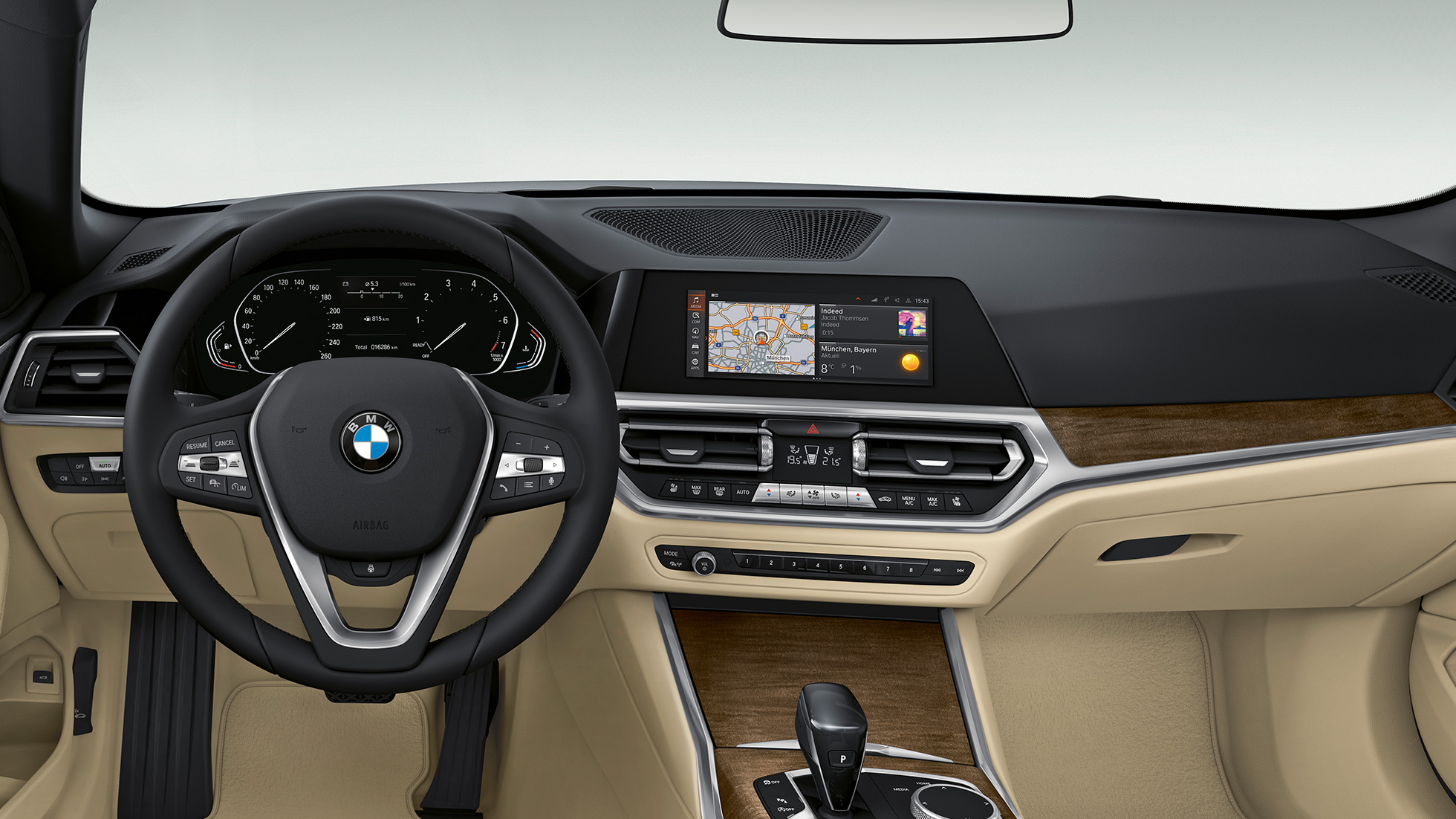 Cockpit BMW 4 Serie Cabrio Standaarduitrusting G23 BMW 4 Serie G23 Standaarduitrusting interieur cockpit