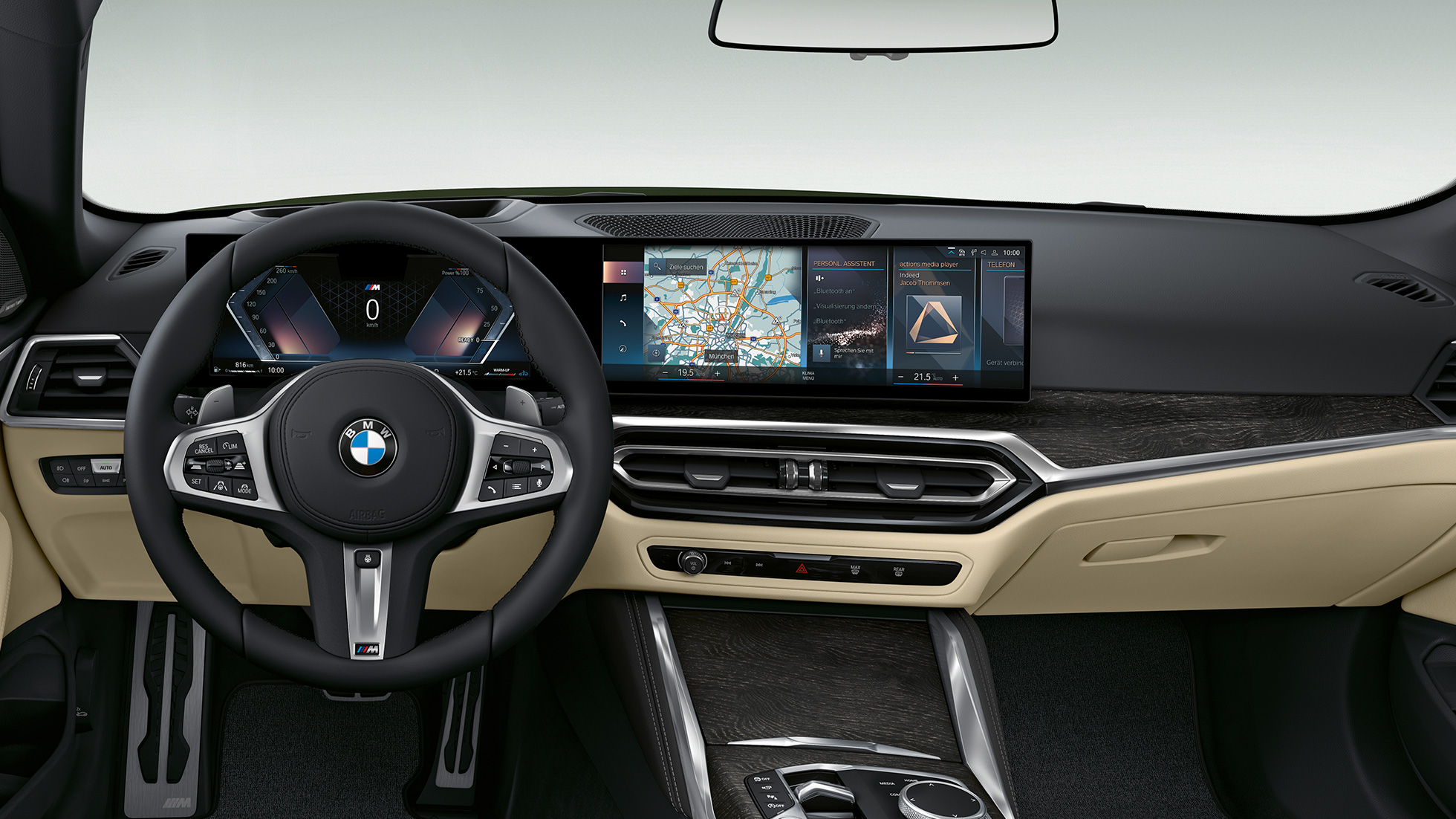 Cockpit BMW 4 Serie Cabrio Model M Sport G23 BMW 4 Serie G23 Model M Sport interieur cockpit