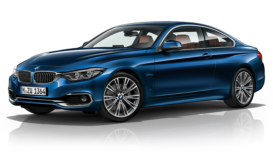 BMW 4 Serie Coupé BMW Individual driekwart vooraanzicht BMW 4 Serie Coupé BMW Individual driekwart vooraanzicht