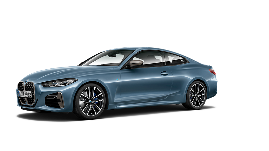 BMW 4 serie Coupé G22 driekwart zijaanzicht BMW 4 Serie Coupé G22 driekwart zijaanzicht
